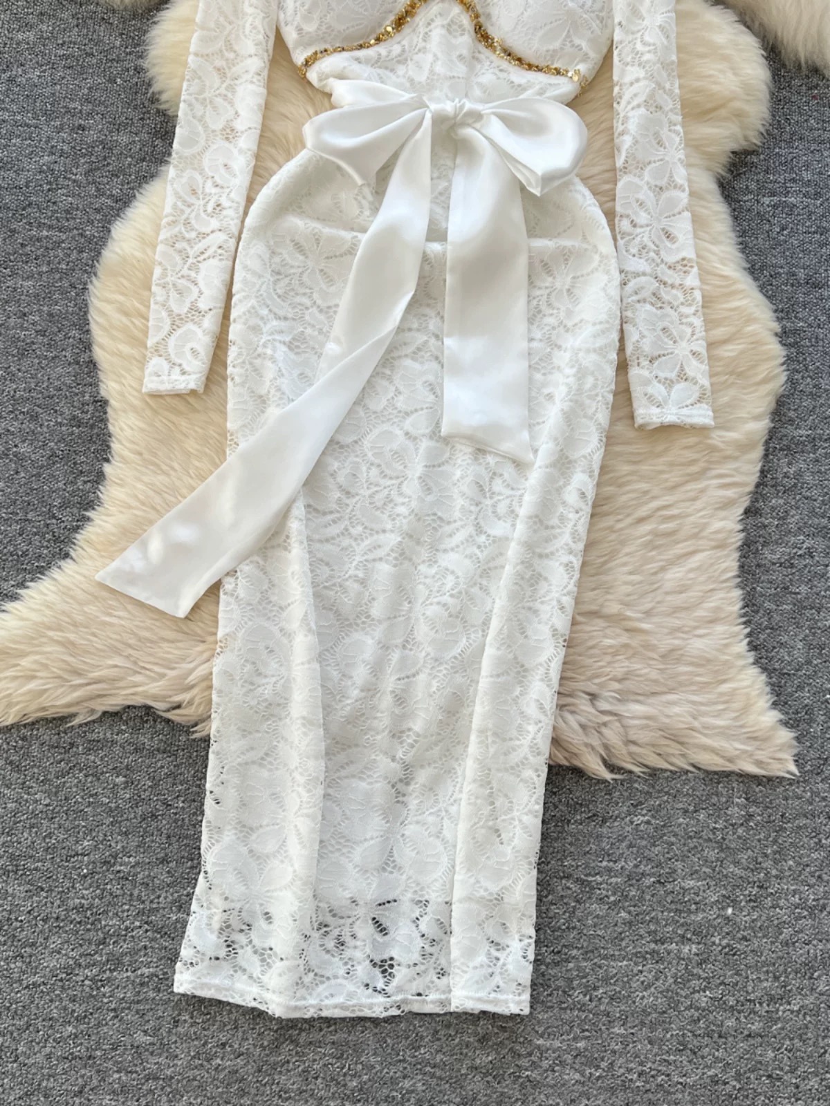 Best day ahead lace dress FBC450 images